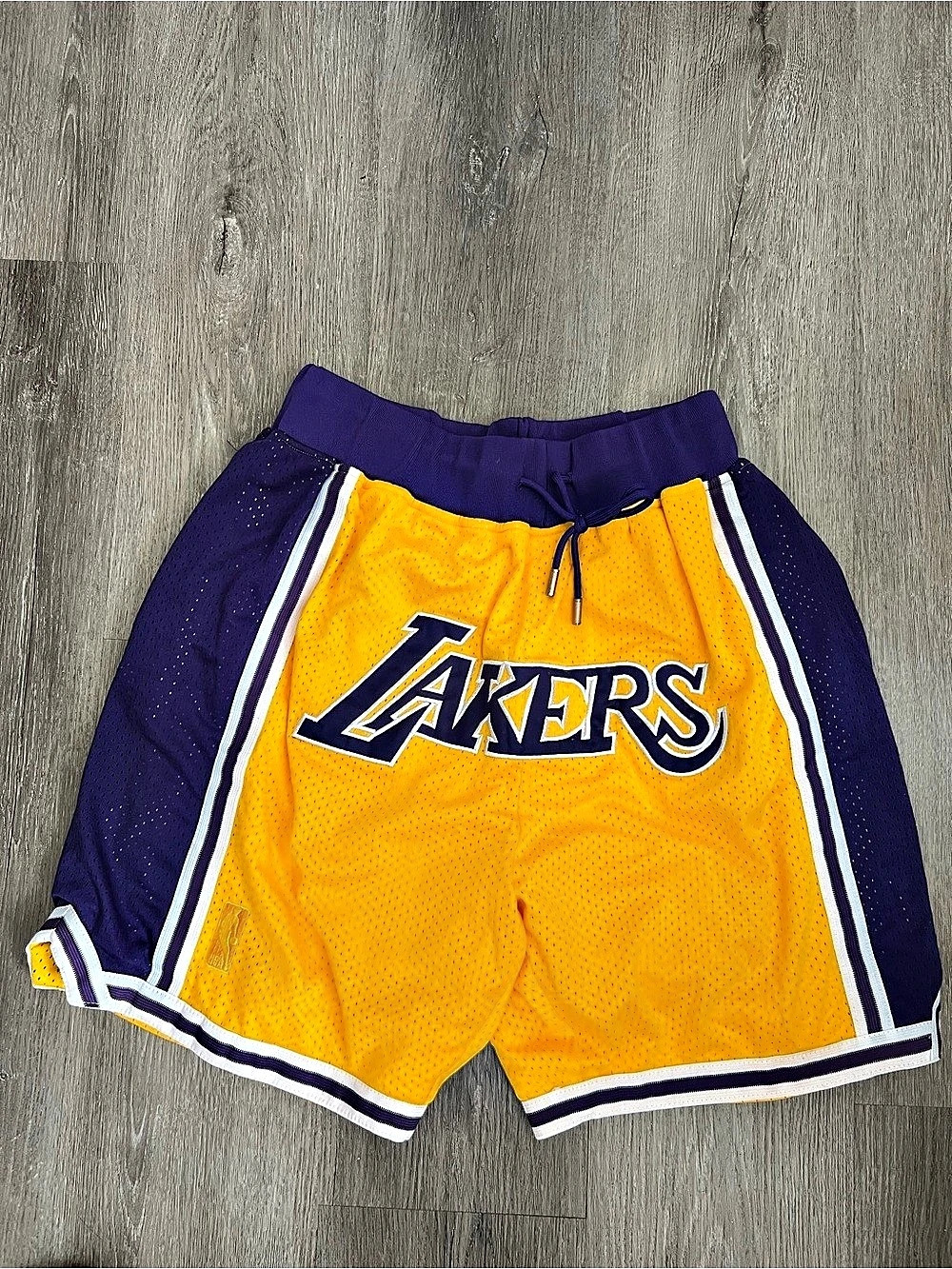 Just Don Mitchell & Ness x Just Don Los Angeles Lakers 1996-97 Mesh Basketball S